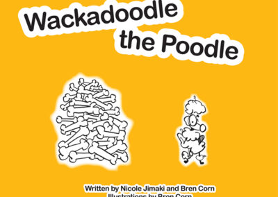 Wackadoodle the Poodle front cover